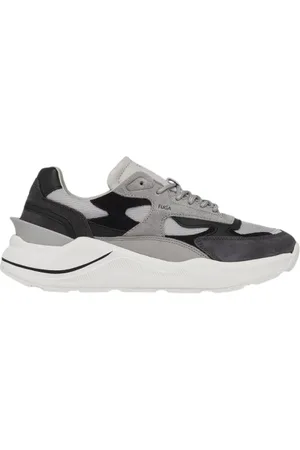 D.A.T.E. Heren, Schoenen, Grijs, Maat: 43 EU Leer