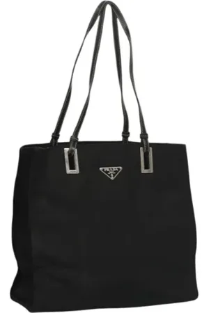 Prada Dames, Pre-owned, Zwart, Maat: ONE Size Nylon