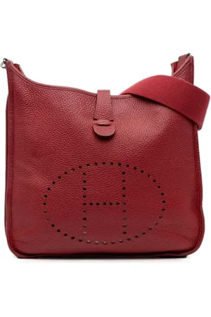 Hermès Dames, Pre-owned, Rood, Maat: ONE Size Leer