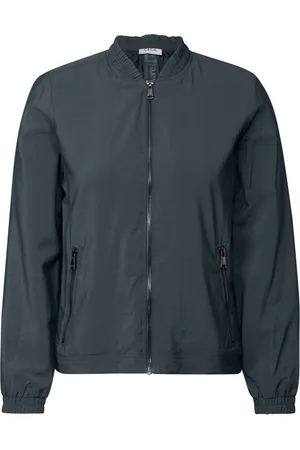 CECIL Dames, Jassen, Blauw, Maat: M Viscose