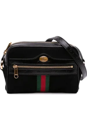Gucci Dames, Pre-owned, Zwart, Maat: ONE Size Suède