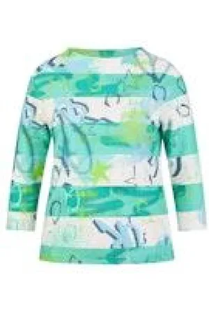 Rabe Dames, Tops, Groen, Maat: M