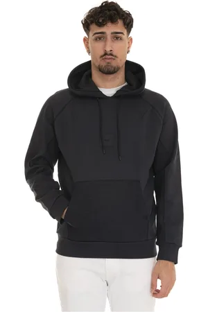 HUGO BOSS Heren, Sweatshirts & Hoodies, Blauw, Maat: S Katoen