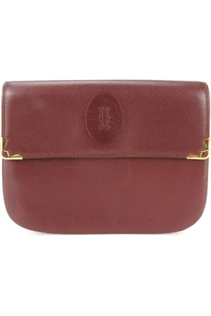 Cartier Dames, Pre-owned, Rood, Maat: ONE Size Leer