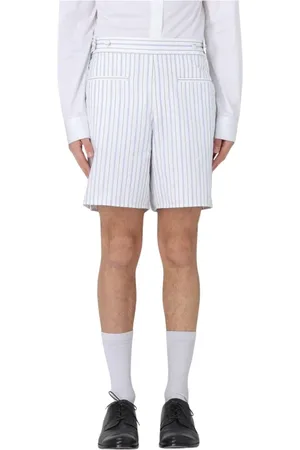Alexander McQueen Heren, Korte broeken, Blauw, Maat: L