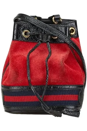 Gucci Dames, Pre-owned, Rood, Maat: ONE Size Leer