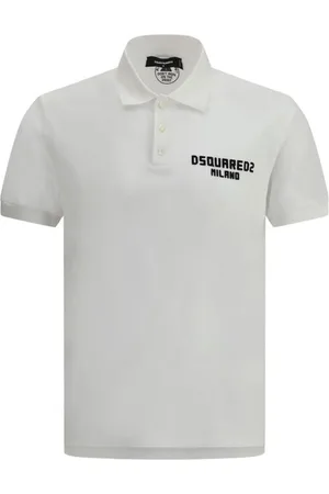 Dsquared2 Heren, Tops, Wit, Maat: 2XL Katoen