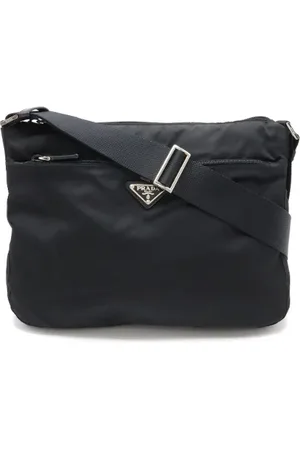 Prada Dames, Pre-owned, Zwart, Maat: ONE Size Leer