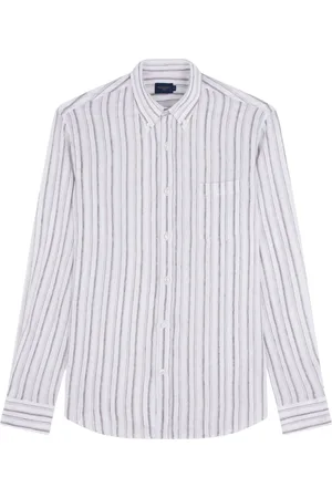 Paul & Shark Heren, Overhemden, Wit, Maat: 5XL Linnen