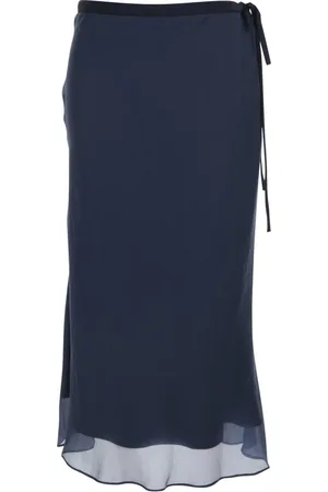 DUNST Dames, Rokken, Blauw, Maat: S Zijde