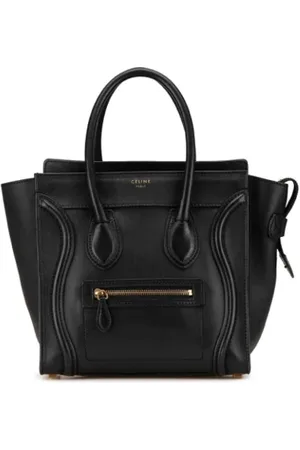 Céline Dames, Pre-owned, Zwart, Maat: ONE Size Leer