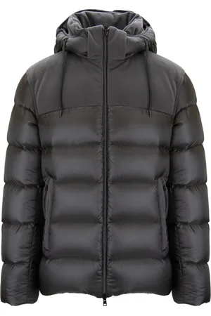 HERNO Heren, Jassen, Grijs, Maat: L Polyamide
