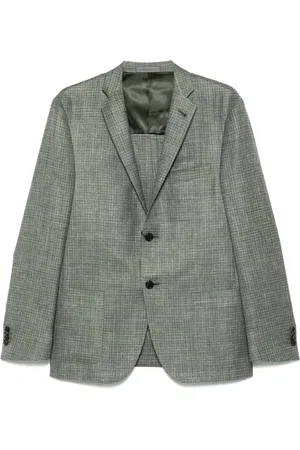 corneliani Heren, Jassen, Groen, Maat: 2XL Linnen