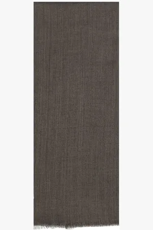 Brunello Cucinelli Dames, Accessoires, Grijs, Maat: ONE Size Zijde