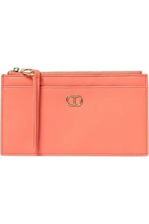 Twin-Set Dames, Accessoires, Oranje, Maat: ONE Size Leer