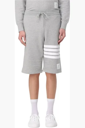 Thom Browne Heren, Korte broeken, Grijs, Maat: 2XL Katoen
