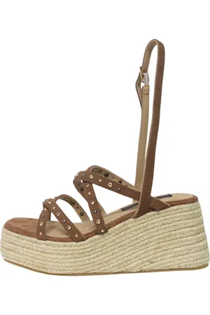 Colors of California Dames, Schoenen, Bruin, Maat: 39 EU Leer