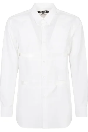 Comme des Garçons Heren, Overhemden, Wit, Maat: M