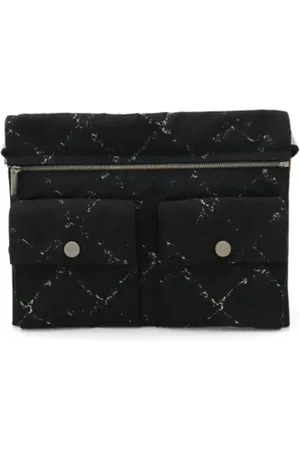 CHANEL Dames, Pre-owned, Zwart, Maat: ONE Size Nylon
