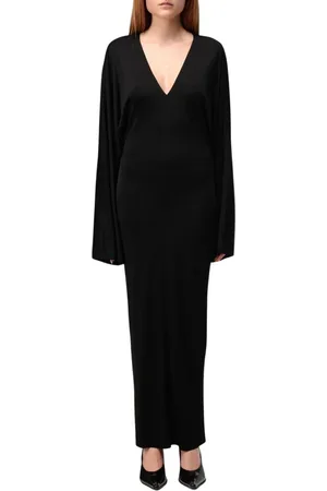 Khaite Dames, Jurken, Zwart, Maat: M Viscose