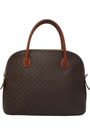 Céline Dames, Pre-owned, Bruin, Maat: ONE Size Leer