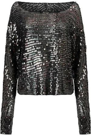 Mes Demoiselles Dames, Tops, Zwart, Maat: M Viscose