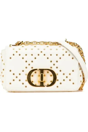 Dior Dames, Pre-owned, Wit, Maat: ONE Size Leer