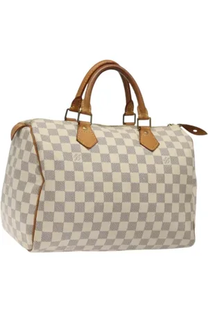LOUIS VUITTON Dames, Pre-owned, Wit, Maat: ONE Size Leer