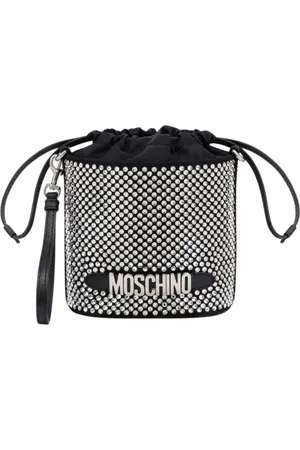 Moschino Dames, Tassen, Grijs, Maat: ONE Size Katoen