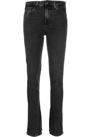 3x1 Dames, Jeans, Zwart, Maat: W28 Katoen
