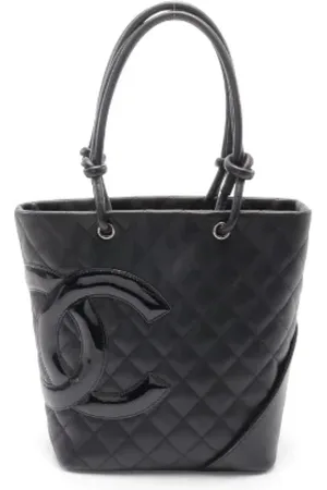 CHANEL Dames, Pre-owned, Zwart, Maat: ONE Size Leer