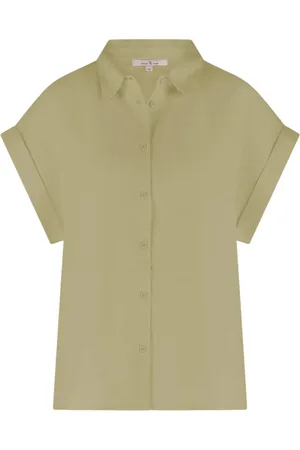 Circle Of Trust Dames, Blouses & Shirts, Groen, Maat: M Linnen