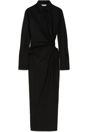 Max Mara Dames, Jurken, Zwart, Maat: XS Katoen