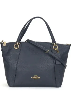Coach Dames, Pre-owned, Blauw, Maat: ONE Size Leer