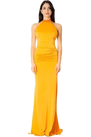 alma sanchez Dames, Jurken, Oranje, Maat: XS