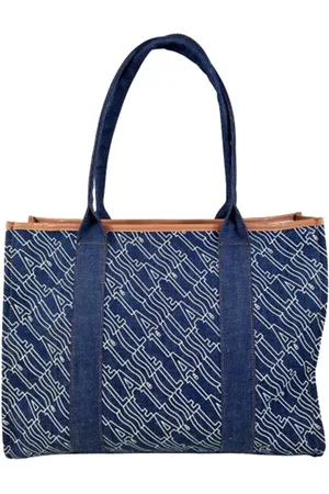ALVIERO MARTINI 1A CLASSE Dames, Tassen, Blauw, Maat: ONE Size Leer