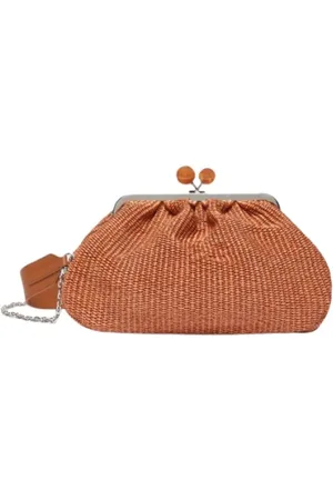 Max Mara Dames, Tassen, Bruin, Maat: ONE Size Katoen