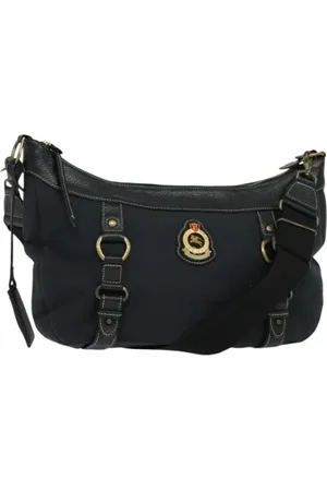 Burberry Dames, Pre-owned, Blauw, Maat: ONE Size Leer