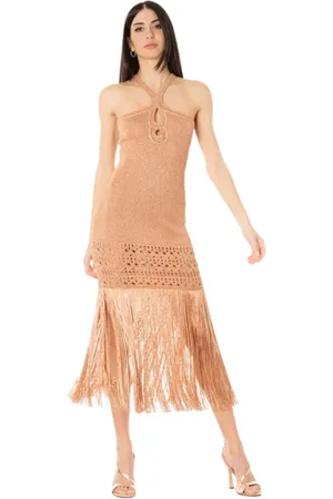 SIMONA CORSELLINI Dames, Jurken, Roze, Maat: M Viscose