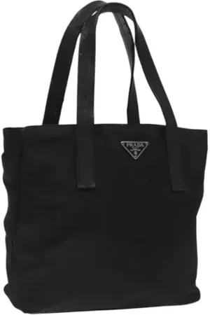 Prada Dames, Pre-owned, Zwart, Maat: ONE Size Nylon
