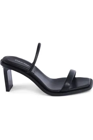 Calvin Klein Dames, Schoenen, Zwart, Maat: 39 EU Leer