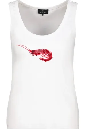 monari Dames, Tops, Wit, Maat: 3XL