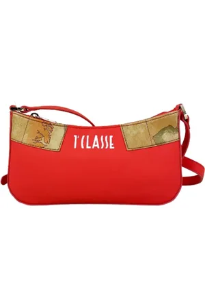 ALVIERO MARTINI 1A CLASSE Dames, Tassen, Rood, Maat: ONE Size Leer