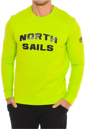 North Sails Heren, Sweatshirts & Hoodies, Groen, Maat: S Nylon