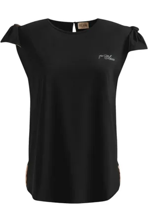 ALVIERO MARTINI 1A CLASSE Dames, Tops, Zwart, Maat: XS Katoen