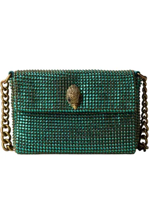 Kurt Geiger Dames, Tassen, Groen, Maat: ONE Size Leer