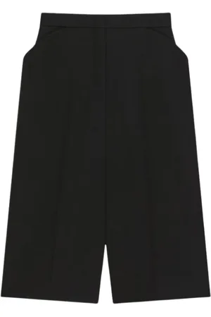 Givenchy Dames, Korte broeken, Zwart, Maat: M Wol