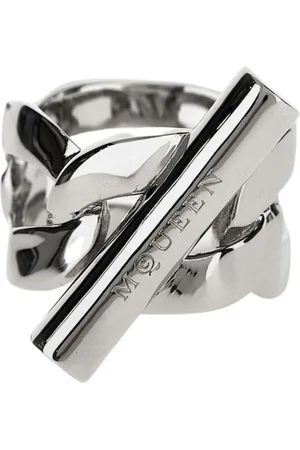 Alexander McQueen Dames, Accessoires, Grijs, Maat: 60 MM