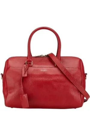 Saint Laurent Dames, Pre-owned, Rood, Maat: ONE Size Leer