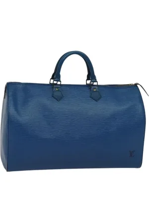 LOUIS VUITTON Dames, Pre-owned, Blauw, Maat: ONE Size Leer